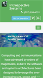 Mobile Screenshot of introspectivesystems.com
