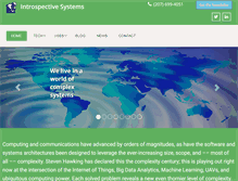 Tablet Screenshot of introspectivesystems.com